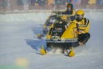 Snowmobile racing