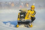 Snowmobile racing