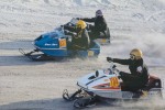 Snowmobile racing