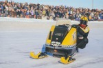 Snowmobile racing