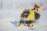 Snowmobile racing