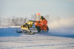 Snowmobile racing