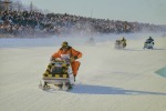 Snowmobile racing