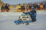 Snowmobile racing