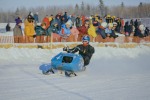 Snowmobile racing