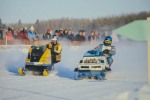 Snowmobile racing