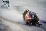 Snowmobile racing