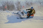 Snowmobile racing