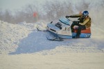 Snowmobile racing