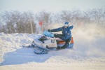 Snowmobile racing