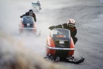 Snowmobile racing