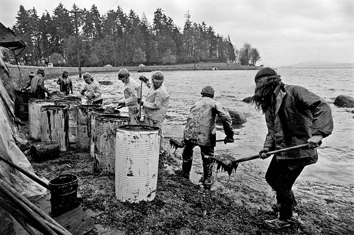 1973 Oil spill Vancouver d