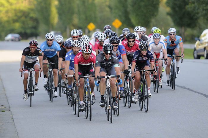 Escape Velocity Tuesday night criteriums at Glenlyon Business Park in Burnaby