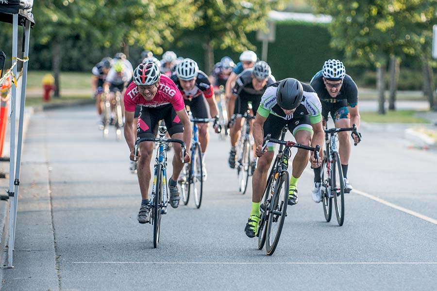 Escape Velocity Tuesday night criterium at UBC